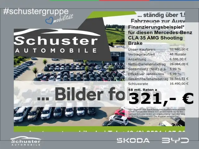 Mercedes-Benz CLA 35 AMG 4Mat*Panodach 360°Kam