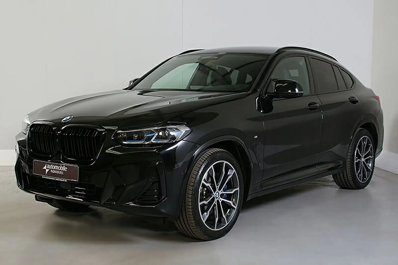 BMW X4 M 40d Laser AHK ACC Standh. HuD DAB Hifi Par Fekete - 2