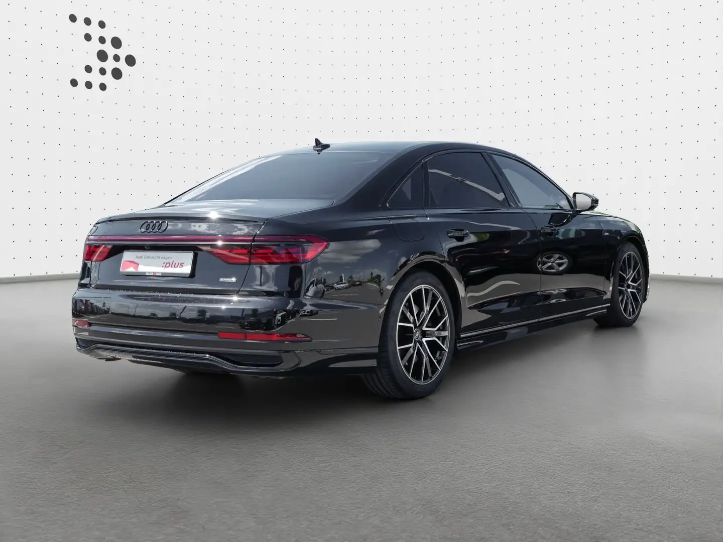 Audi A8 Lang 60 TFSI quattro S Line Matrix*Stand*Pano Fekete - 2