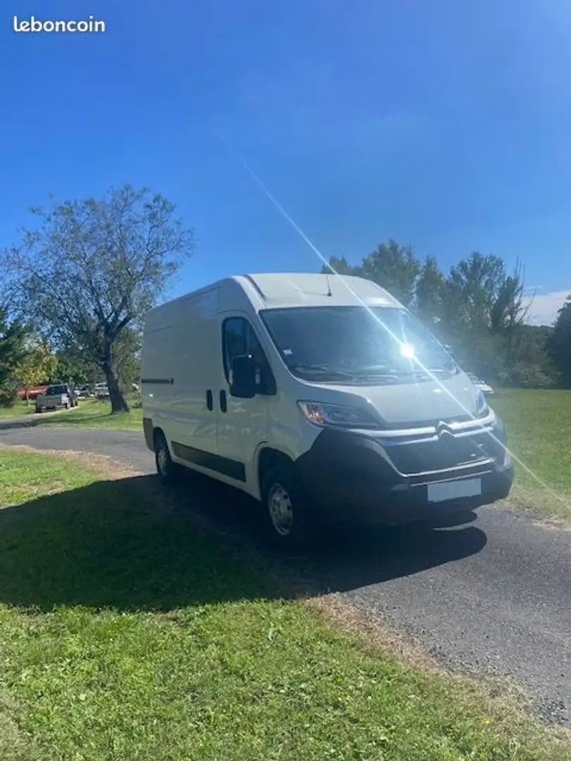 Citroen Jumper fg 35 l2 h2 bhdi 130 club Blanc - 2