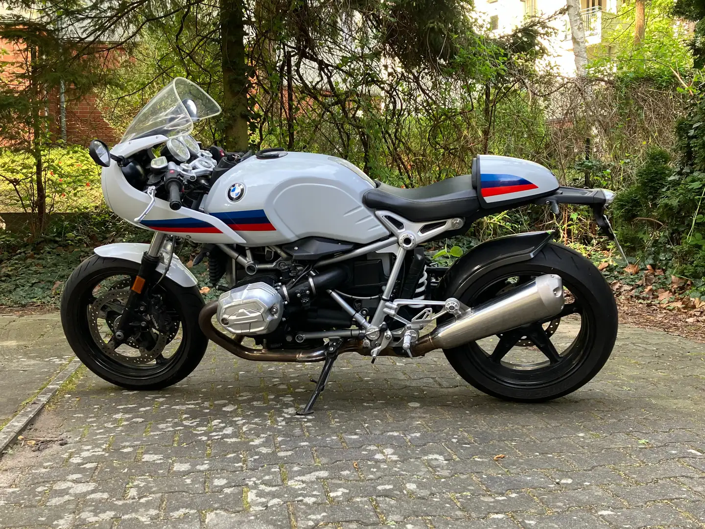 BMW R nineT R Nine T Racer Weiß - 2