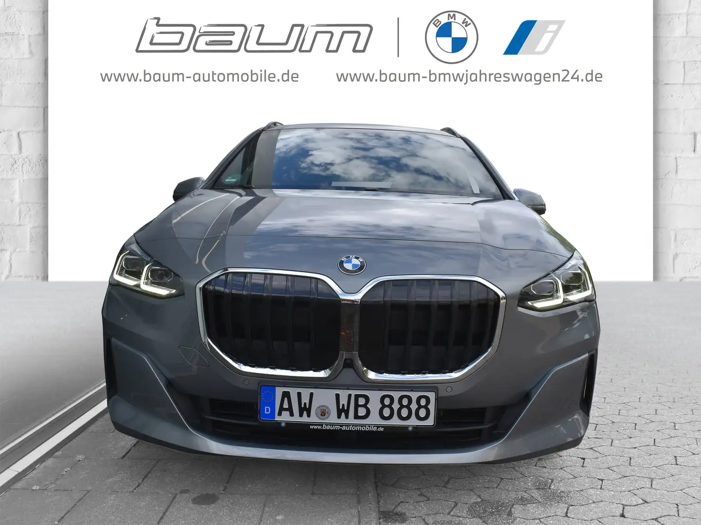 BMW 218 d Active Tourer Head-Up HK HiFi DAB LED AHK Grijs - 2