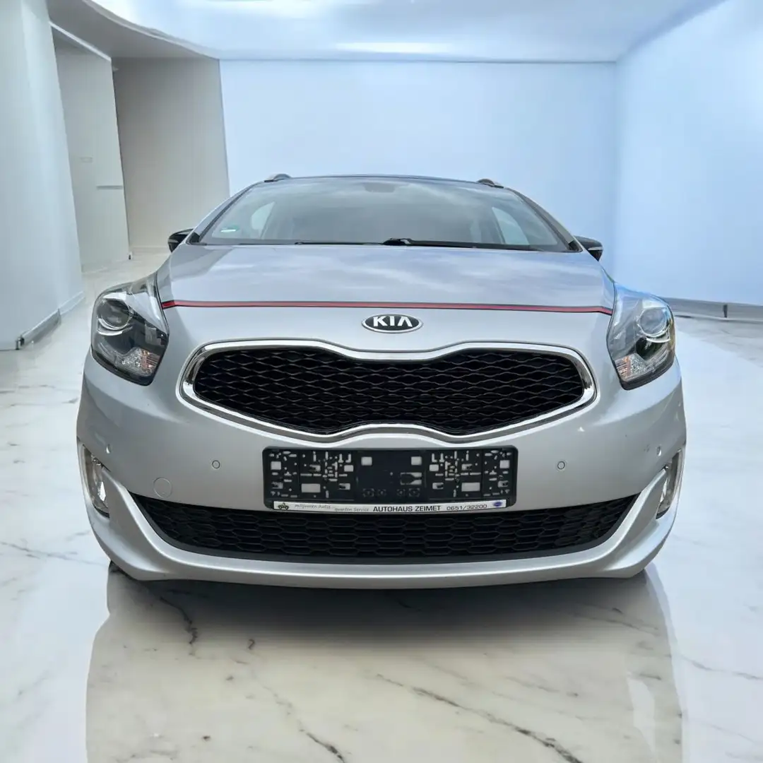 Kia Carens Edition 7 TÜV NEU 7 Sitzer Aus 1. Hand Silber - 2