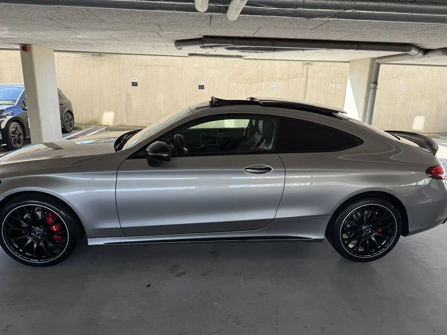 Mercedes-Benz C 400 200 4M Pr. Plus Pack Grijs - 2