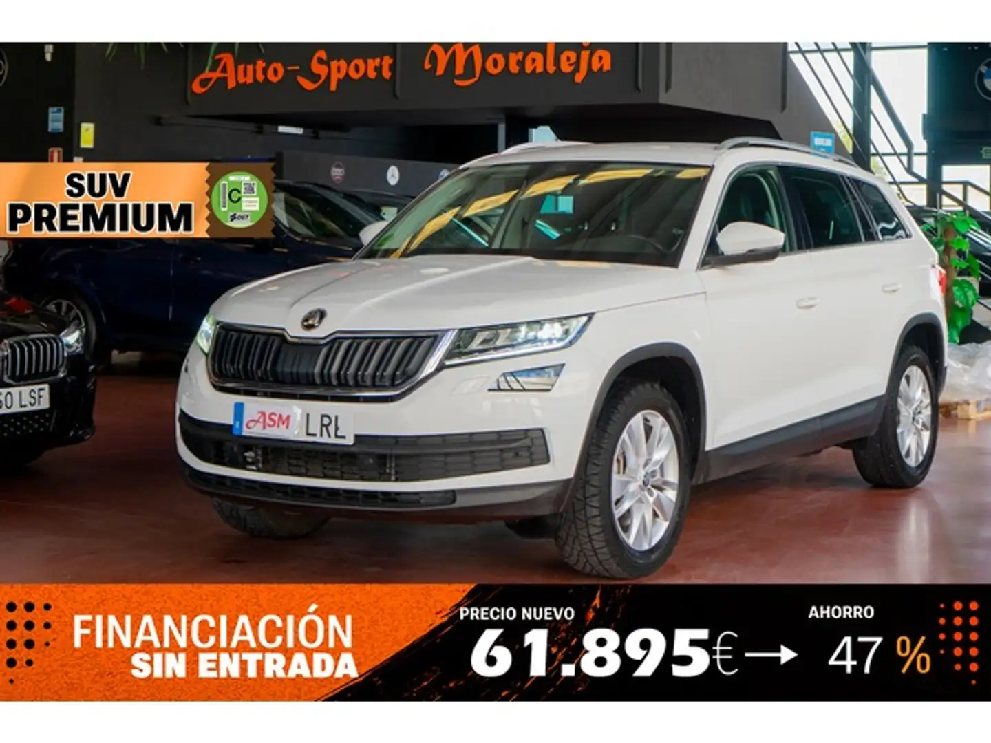 Skoda Kodiaq 2.0TDI AB tech Style 4x4 DSG 147kW Blanco - 1