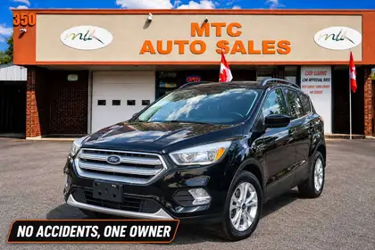 Black 2017 Ford Escape SUV / Crossover All-Wheel Drive 6-Speed Automatic