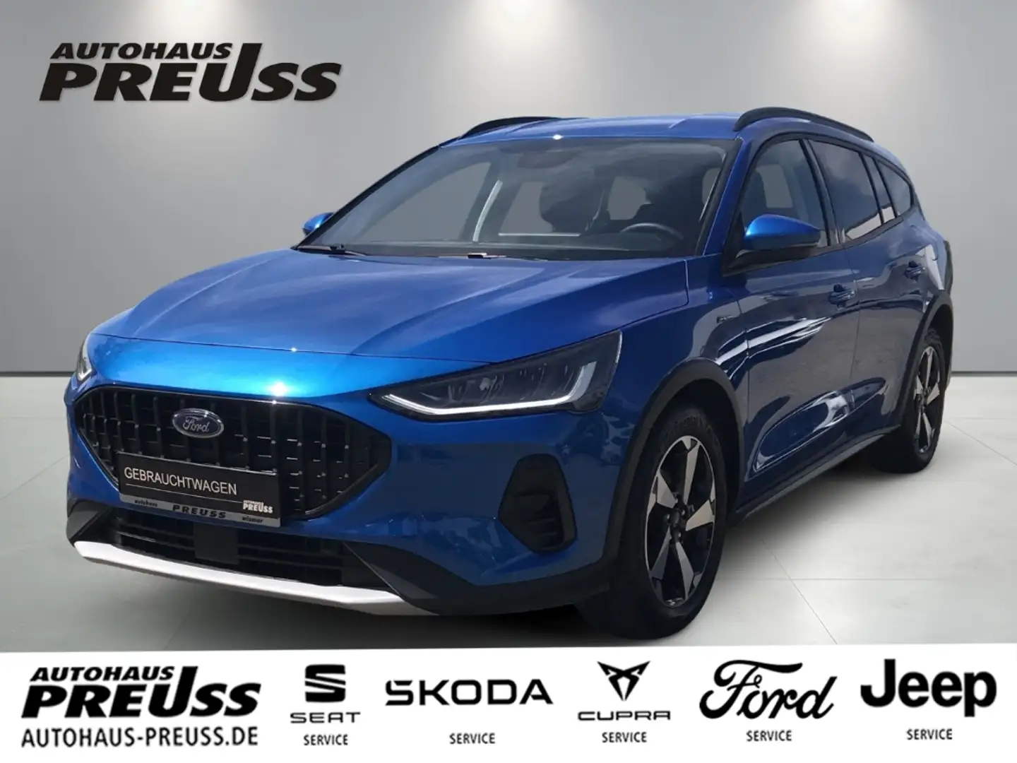 Ford Focus Active Mild-Hybrid Turnier 1.0 EcoBoost DSG Blau - 1