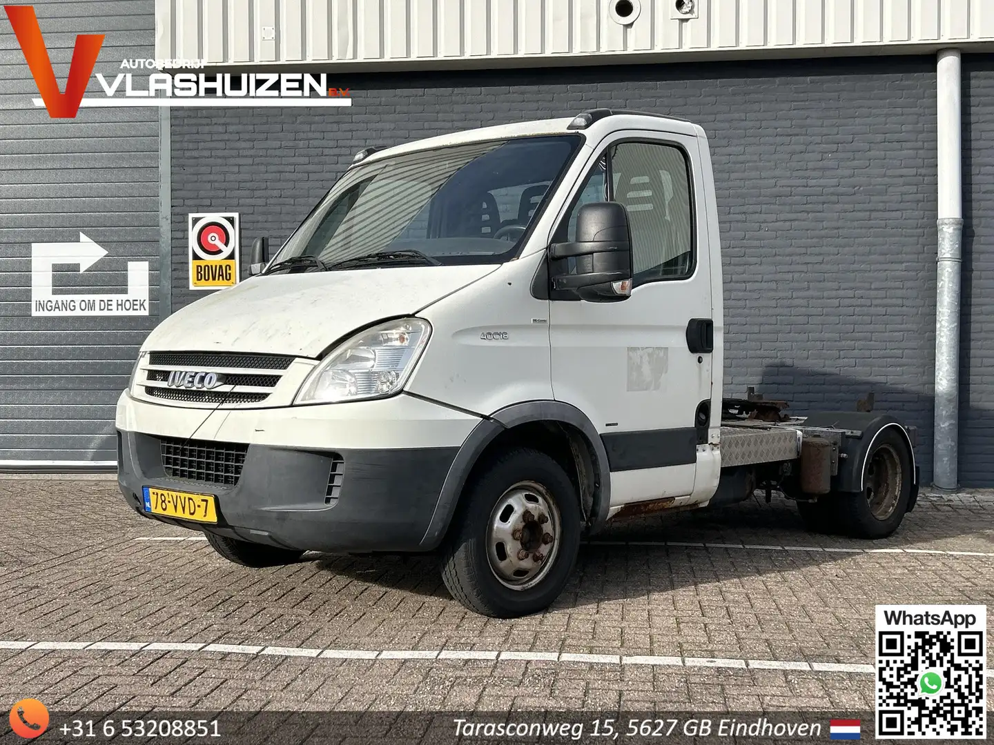 Iveco Daily 40C18 300 BE-Trekker | € 6.450,- MARGE! | Bijrijde Wit - 1