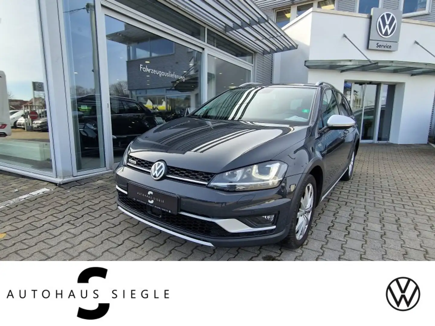 Volkswagen Golf VII Variant Alltrack 1.8 TSI 4Motion BMT AHK DSG N Gris - 1