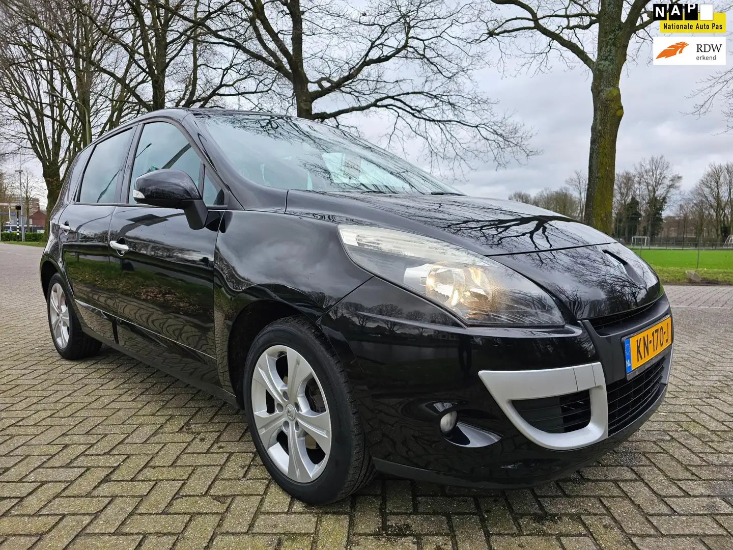 Renault Scenic 1.6 Dynamique navigatie cruis control parkeer sens Czarny - 1