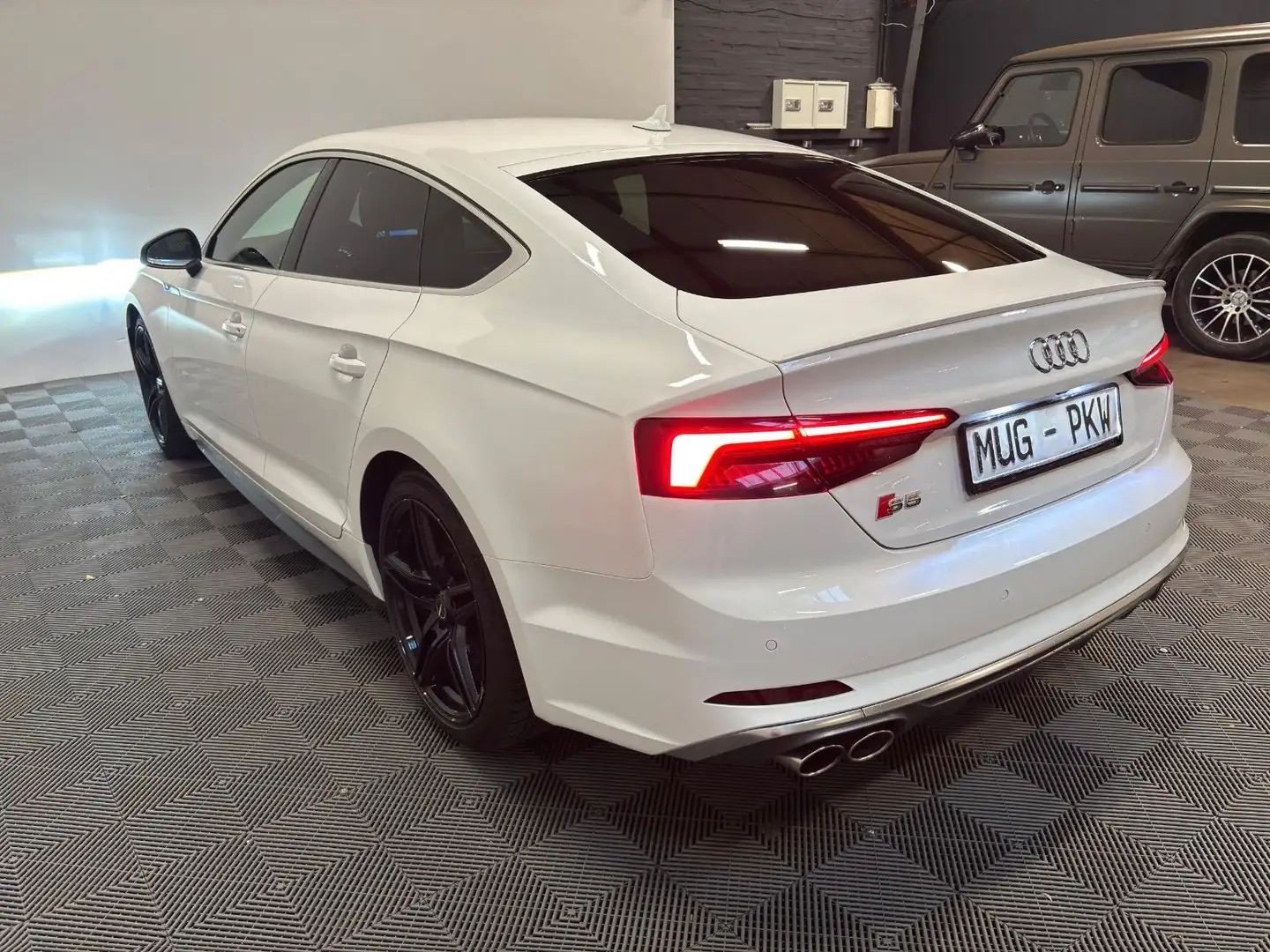 Audi S5 Sportback 3.0 TFSI quattro *Matrix-Alcantara* Weiß - 2