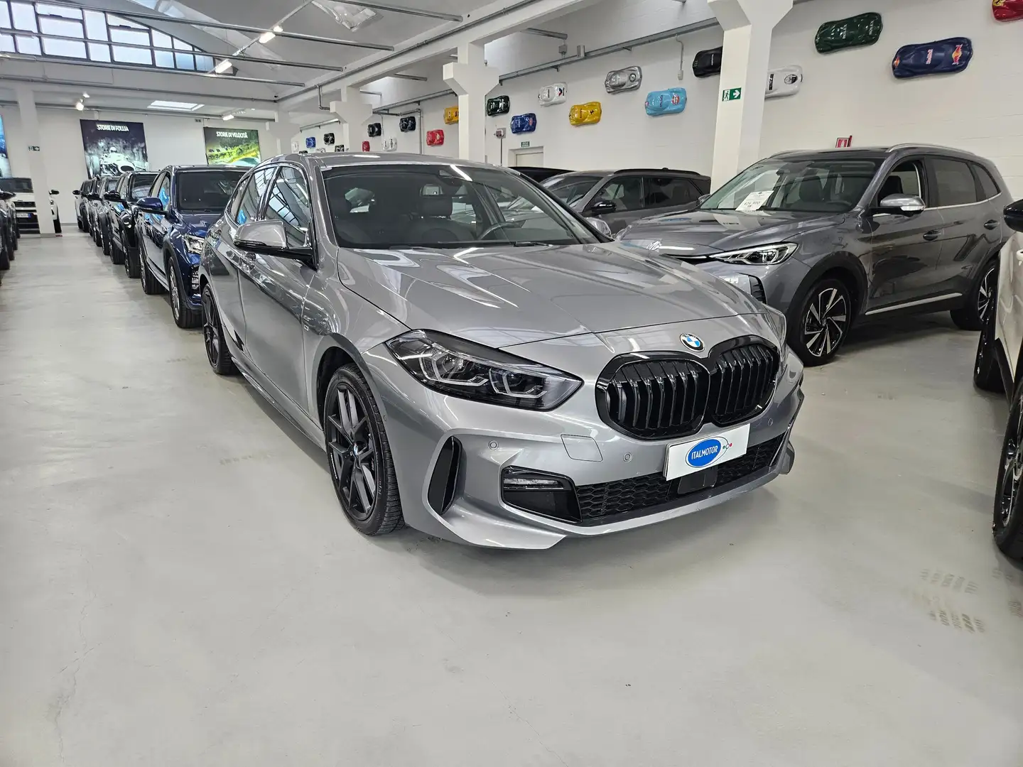 BMW 118 118d Msport 150cv Auto Grigio - 1