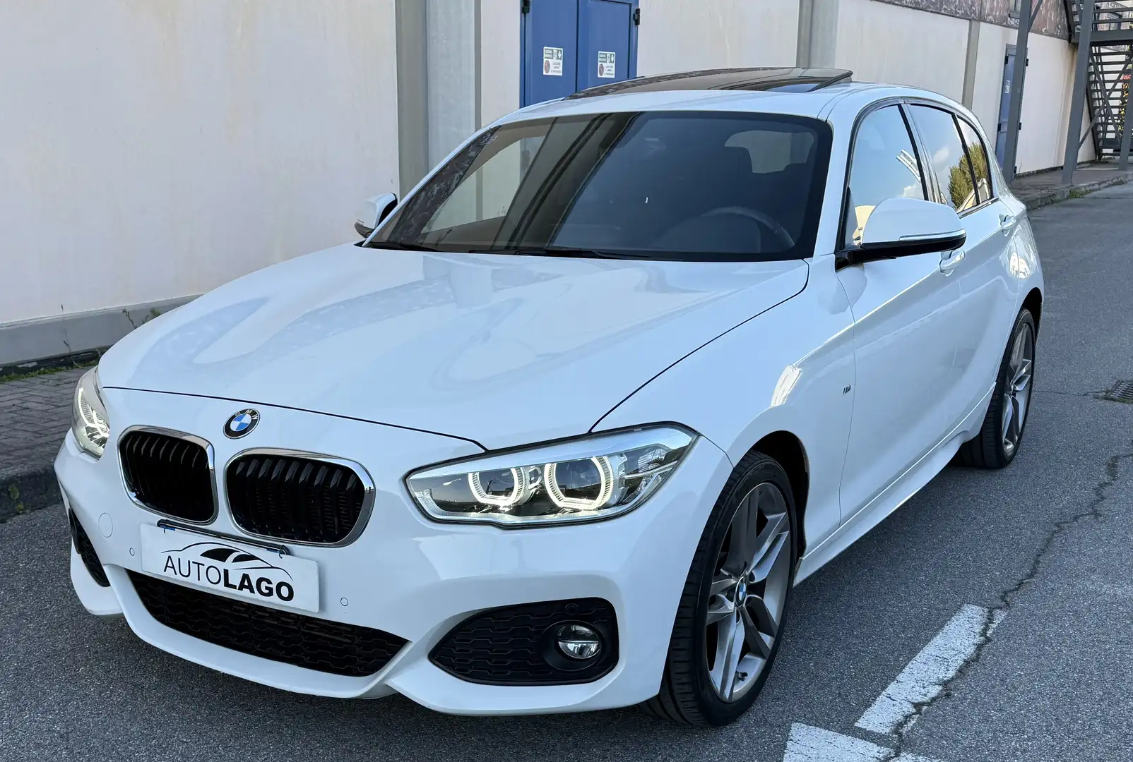 BMW 120 120d xdrive Msport 5p auto Blanc - 2