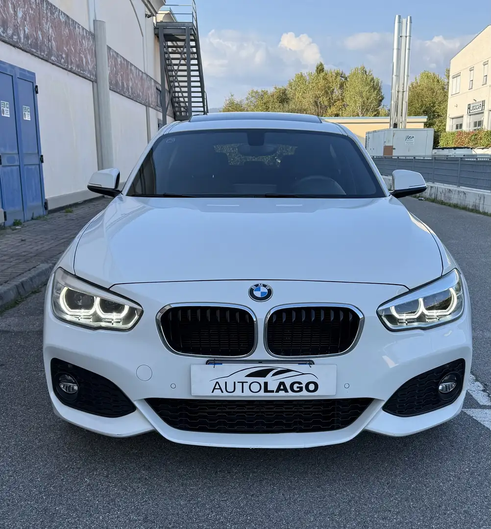 BMW 120 120d xdrive Msport 5p auto Blanc - 1