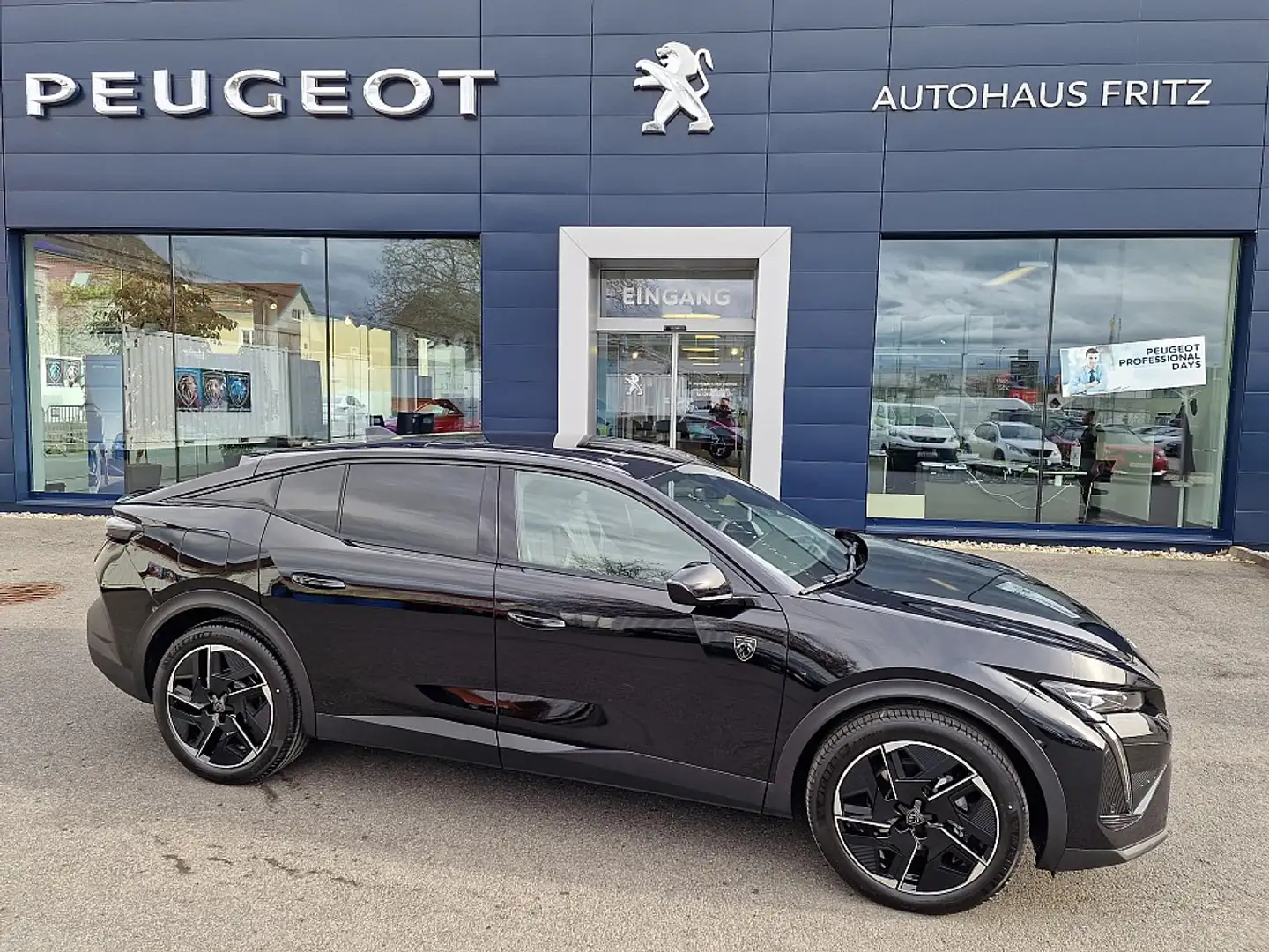 Peugeot 408 Hybrid 145 e-DCS6 GT "sofort verfügbar" Noir - 2