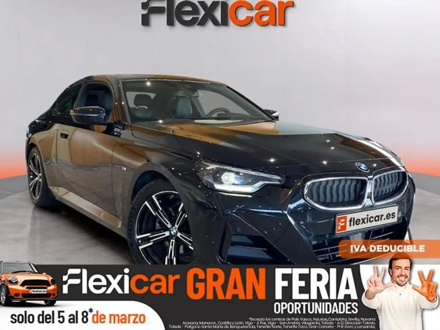 BMW 220 220iA Schwarz - 1