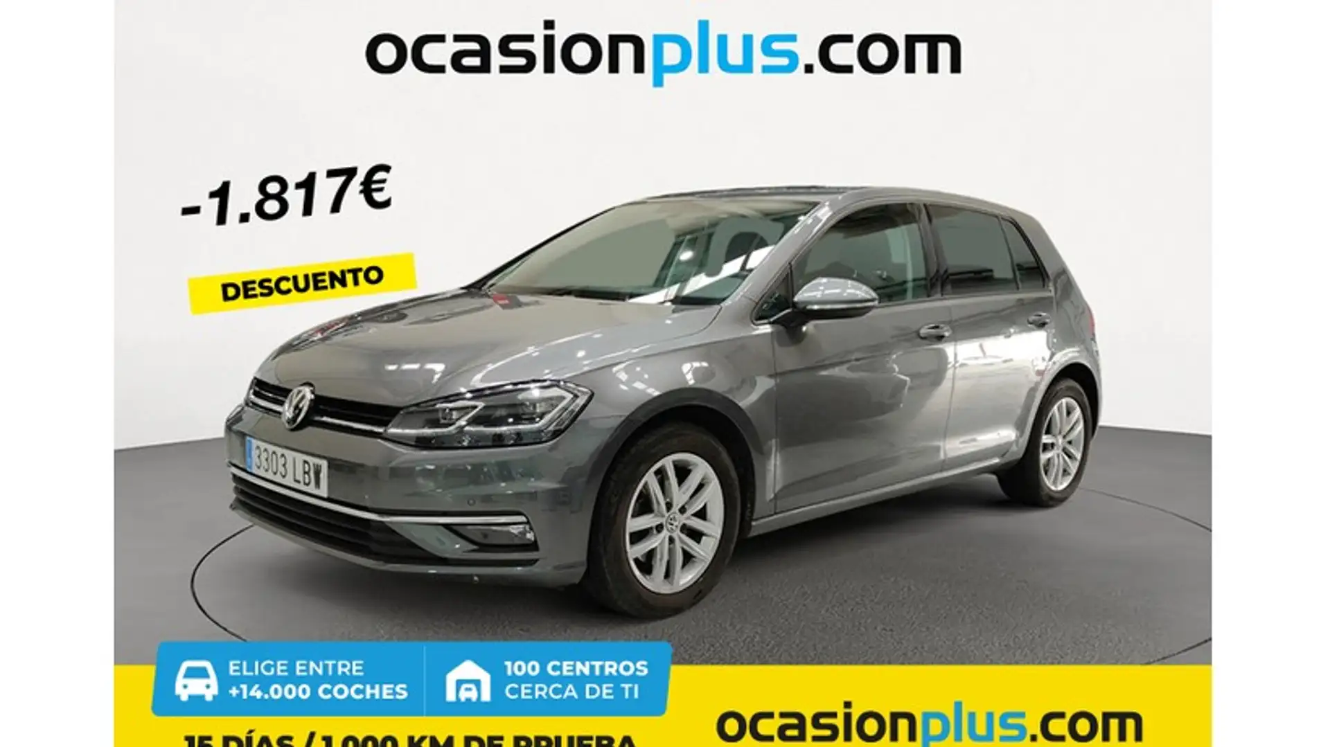 Volkswagen Golf 1.6TDI Advance 85kW Gris - 1