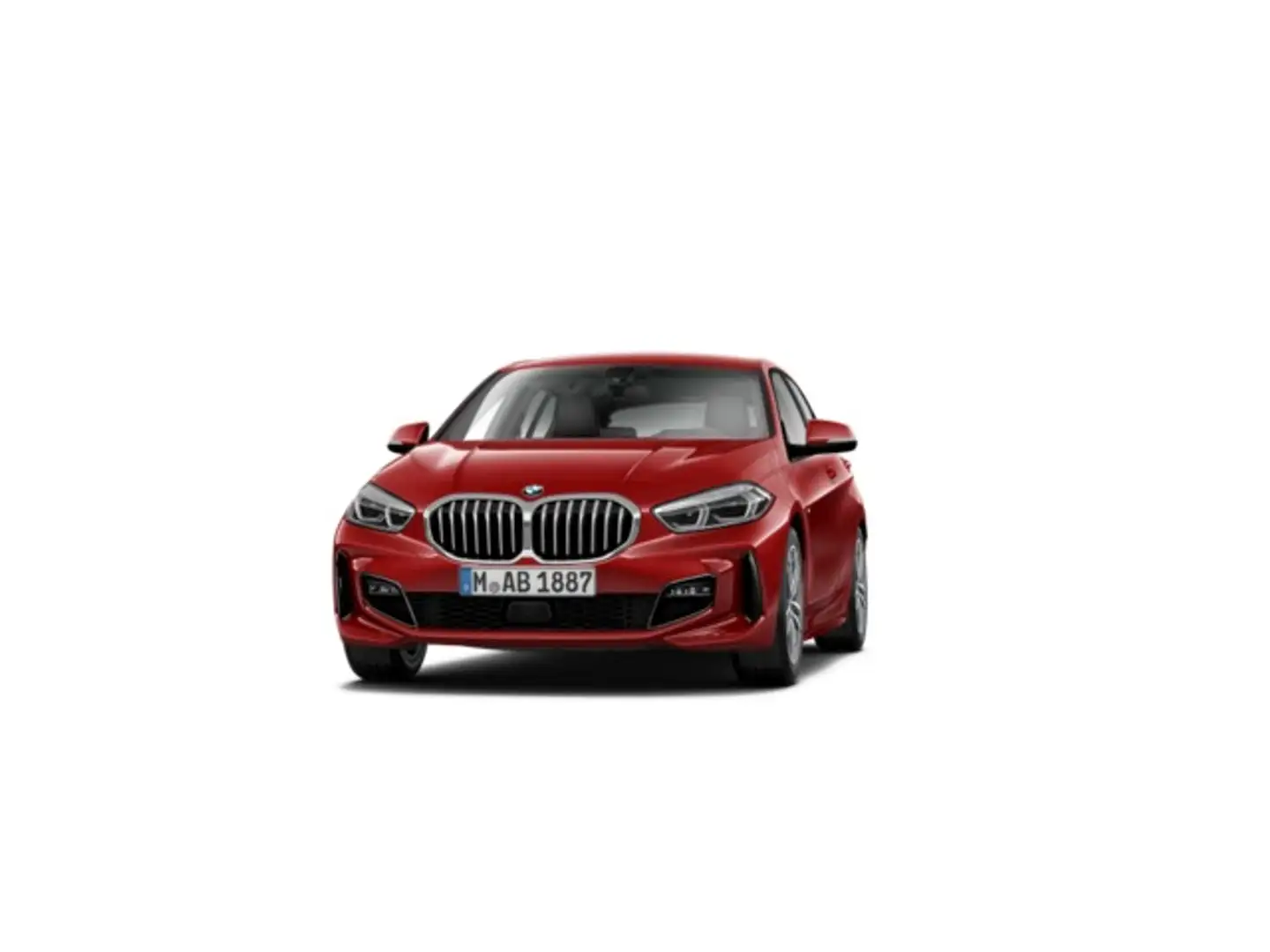 BMW 118 118dA Rouge - 1