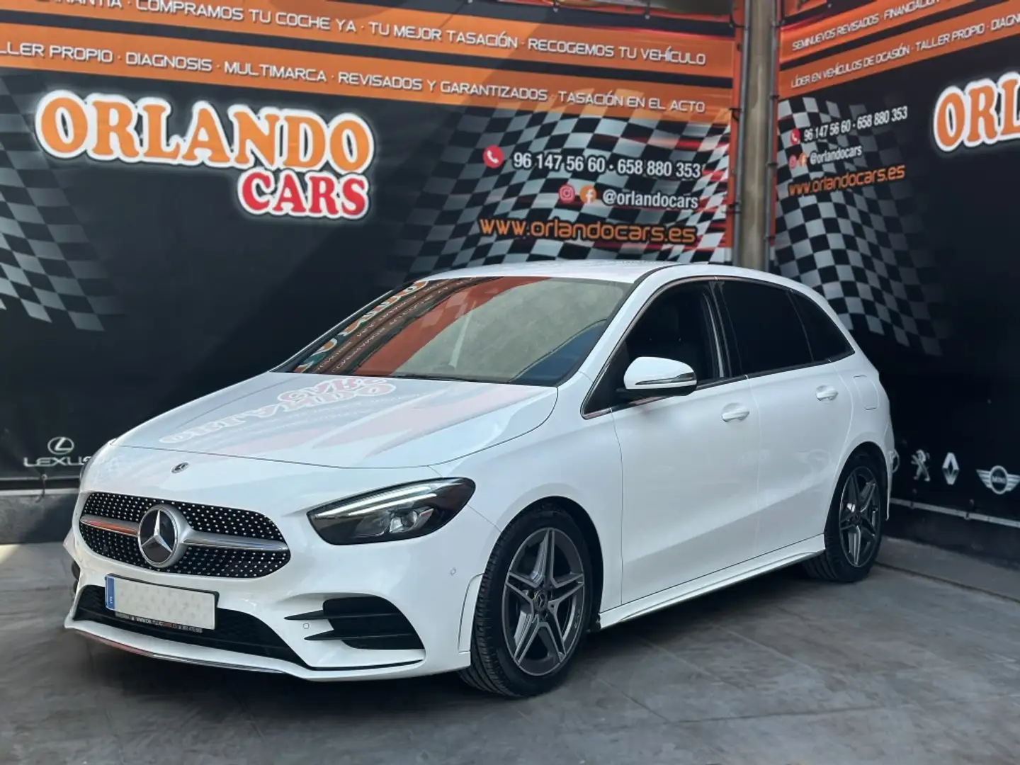 Mercedes-Benz B 180 180d 7G-DCT Blanco - 1