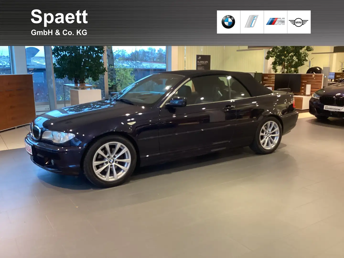 BMW 320 Cd Cabrio Ed. Exclusive Xenon BT Klimaaut. Bleu - 1