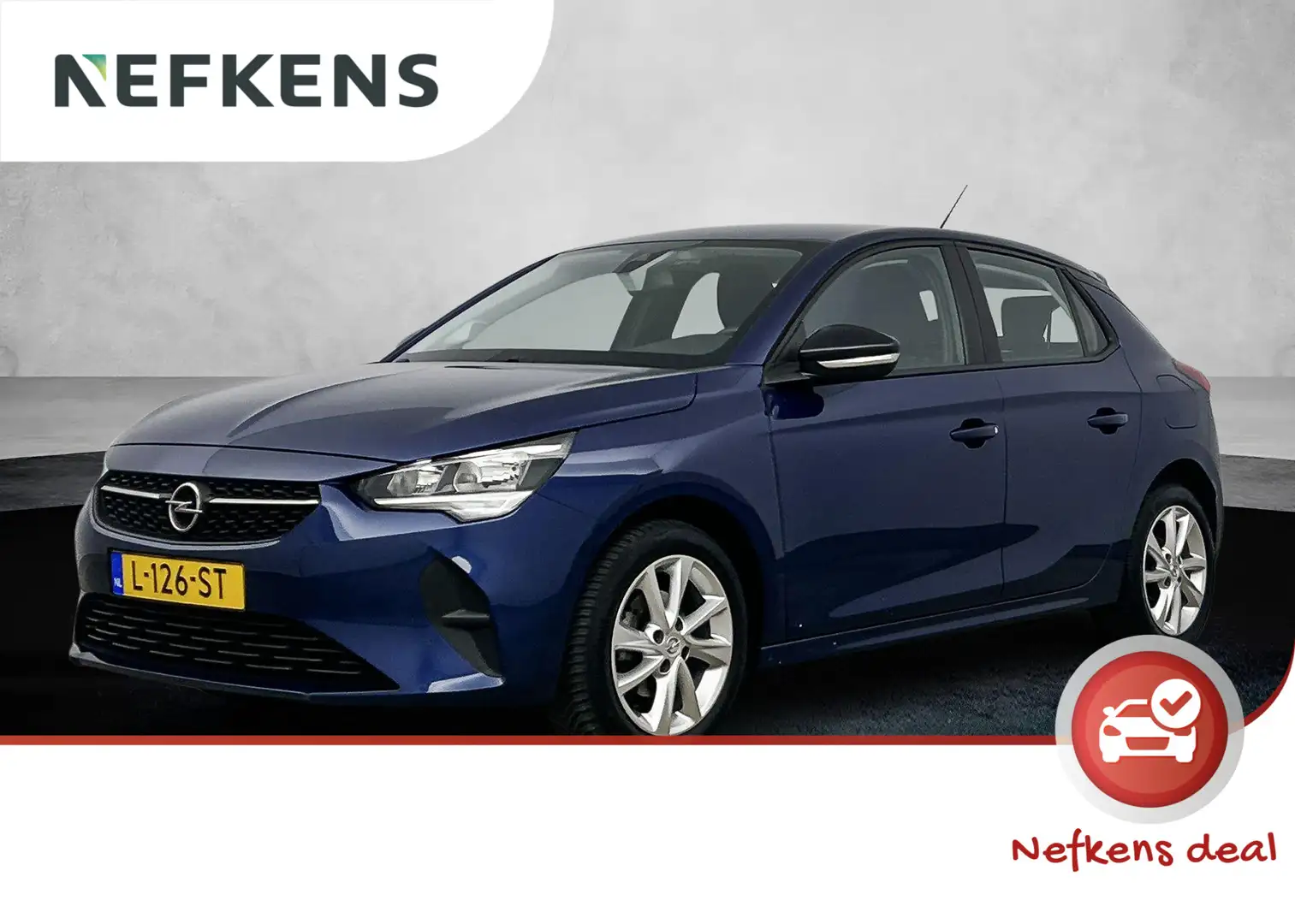 Opel Corsa 1.2 75pk Edition | Cruise control | Airco | Naviga Blu/Azzurro - 1