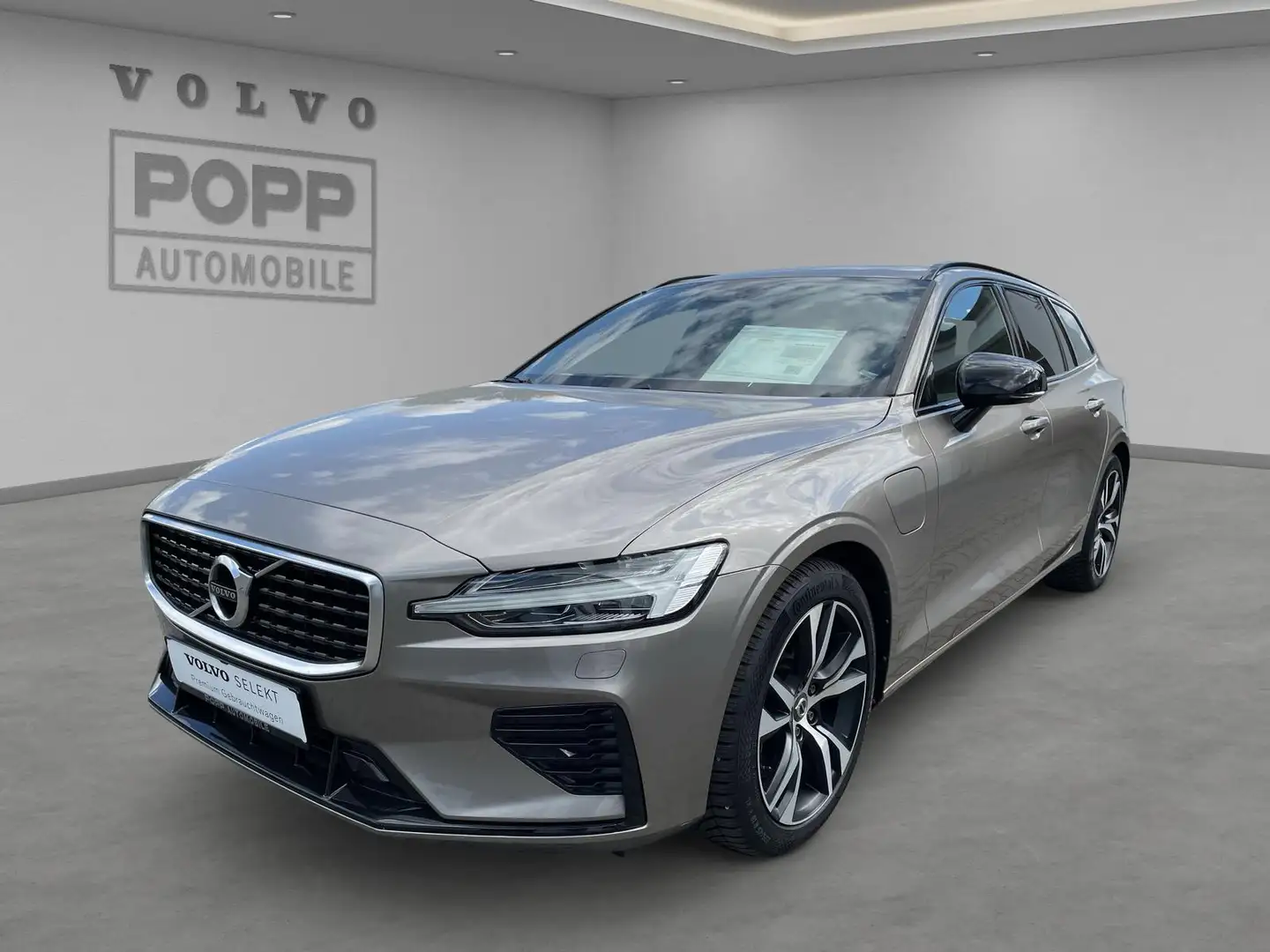 Volvo V60 T6 AWD Recharge R Design ACC H&K LED 4xSHZ Grau - 1