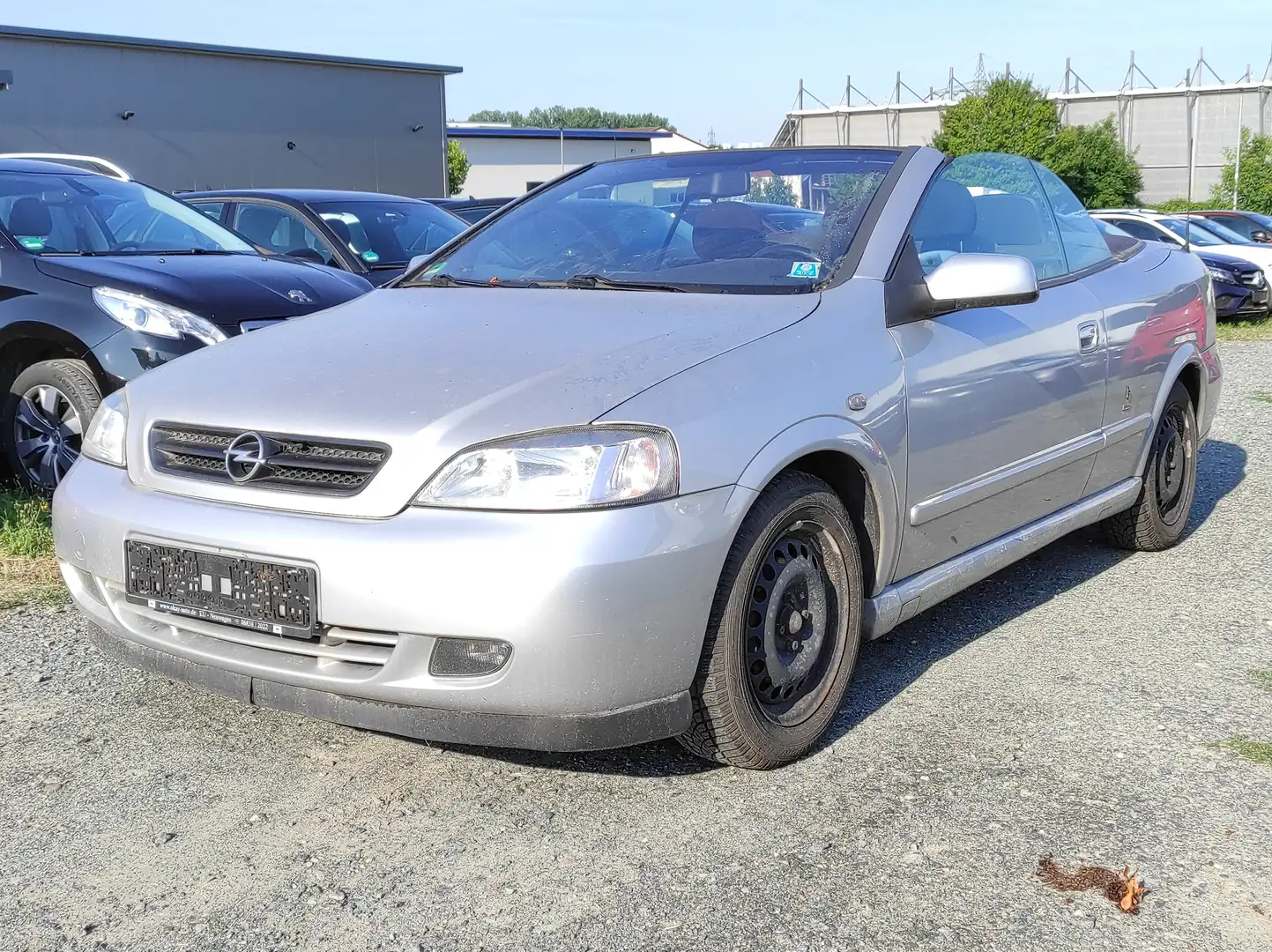 Opel Astra G CABRIO 1.6 16V ALLWETTER 1-HAND RADIO CD SERVO Silber - 1
