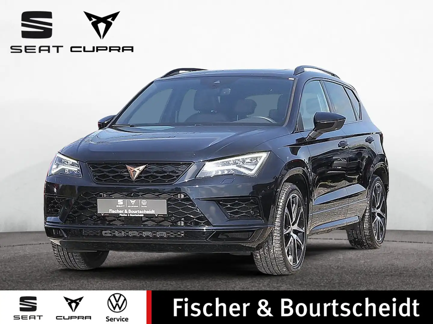 CUPRA Ateca 2.0 TSI 4Drive DSG NAVI PANO AHK 360° V Schwarz - 1