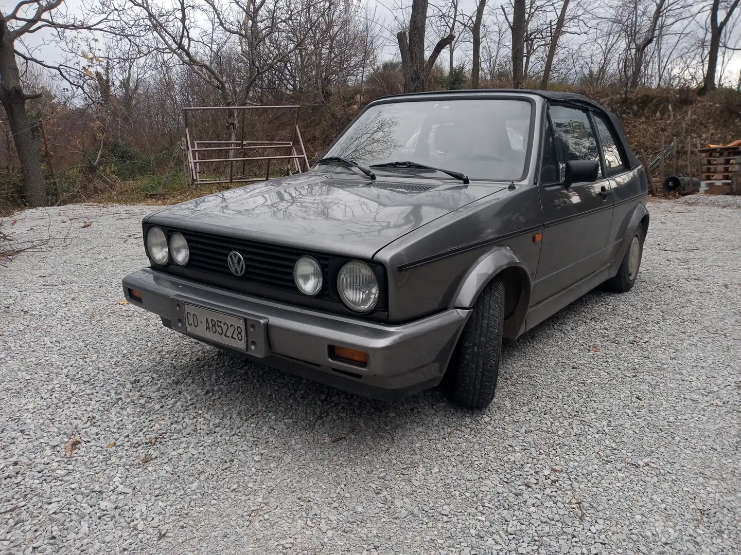 Volkswagen Golf Cabriolet Cabrio GL Grigio - 1