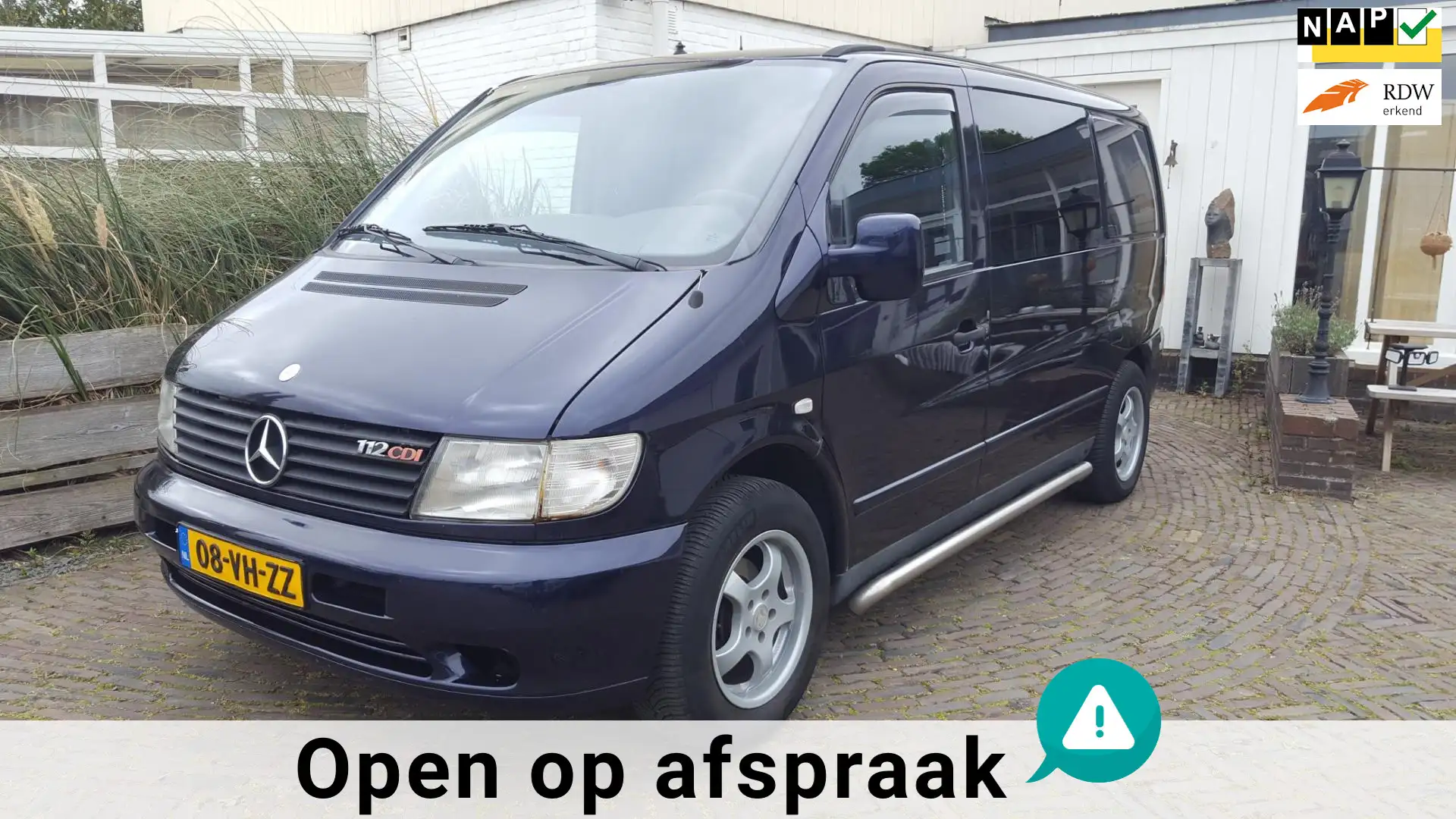 Mercedes-Benz Vito 112 CDI Automaat , Rolstoelbus , maximaal aangepas Bleu - 1