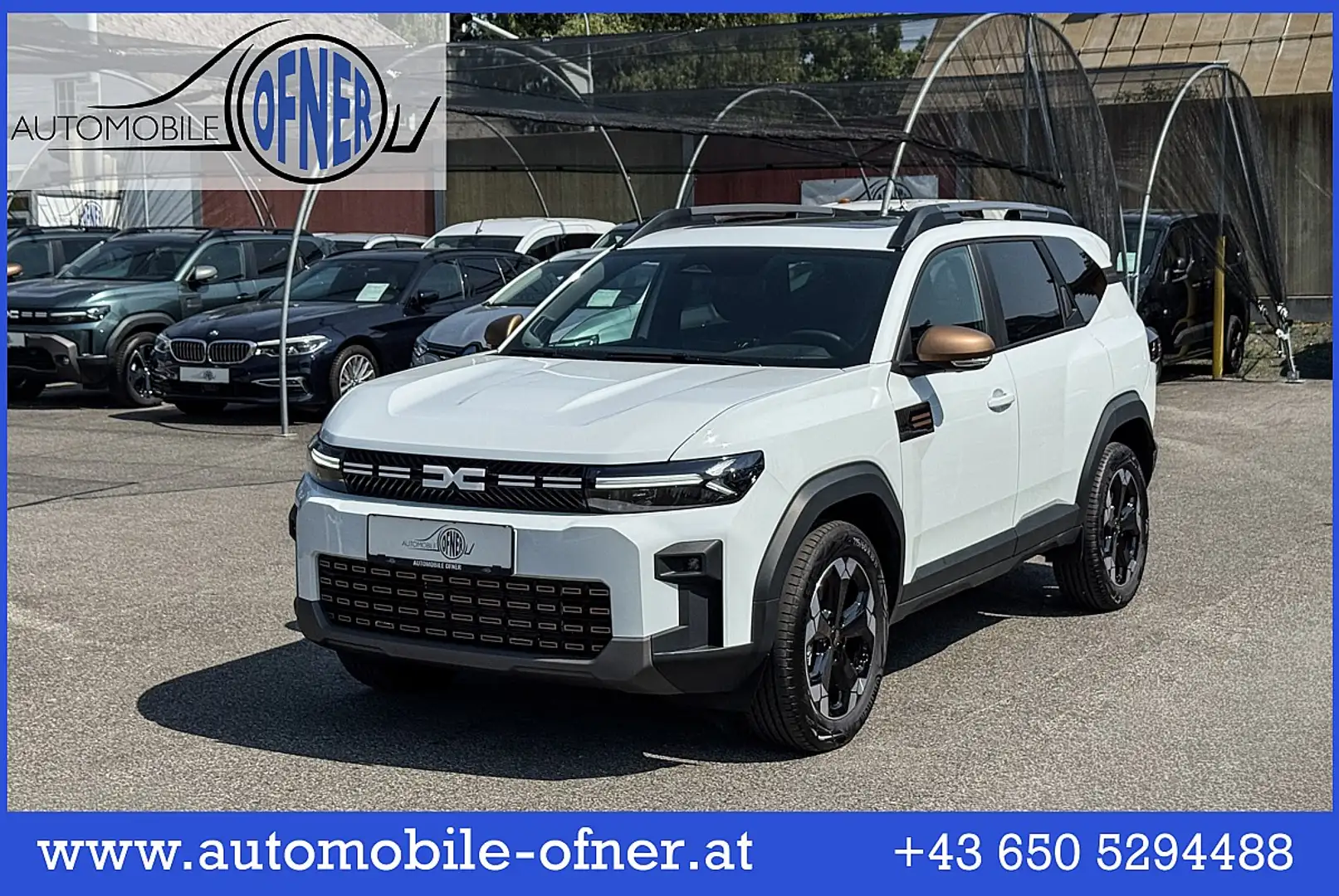 Dacia Bigster Extreme Hybrid 155 LED PDC Kamera Pano Weiß - 1