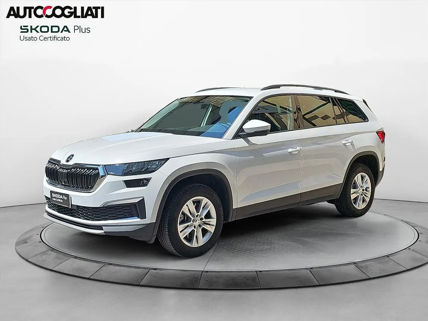 Skoda Kodiaq 2.0 TDI EVO EXECUTIVE DSG 7 POSTI Biały - 1