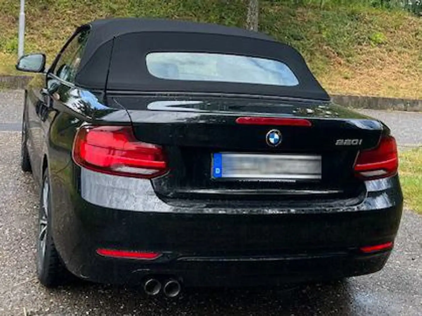 BMW 220 2er Cabrio 220i Cabrio Aut. Sport Line Negru - 2
