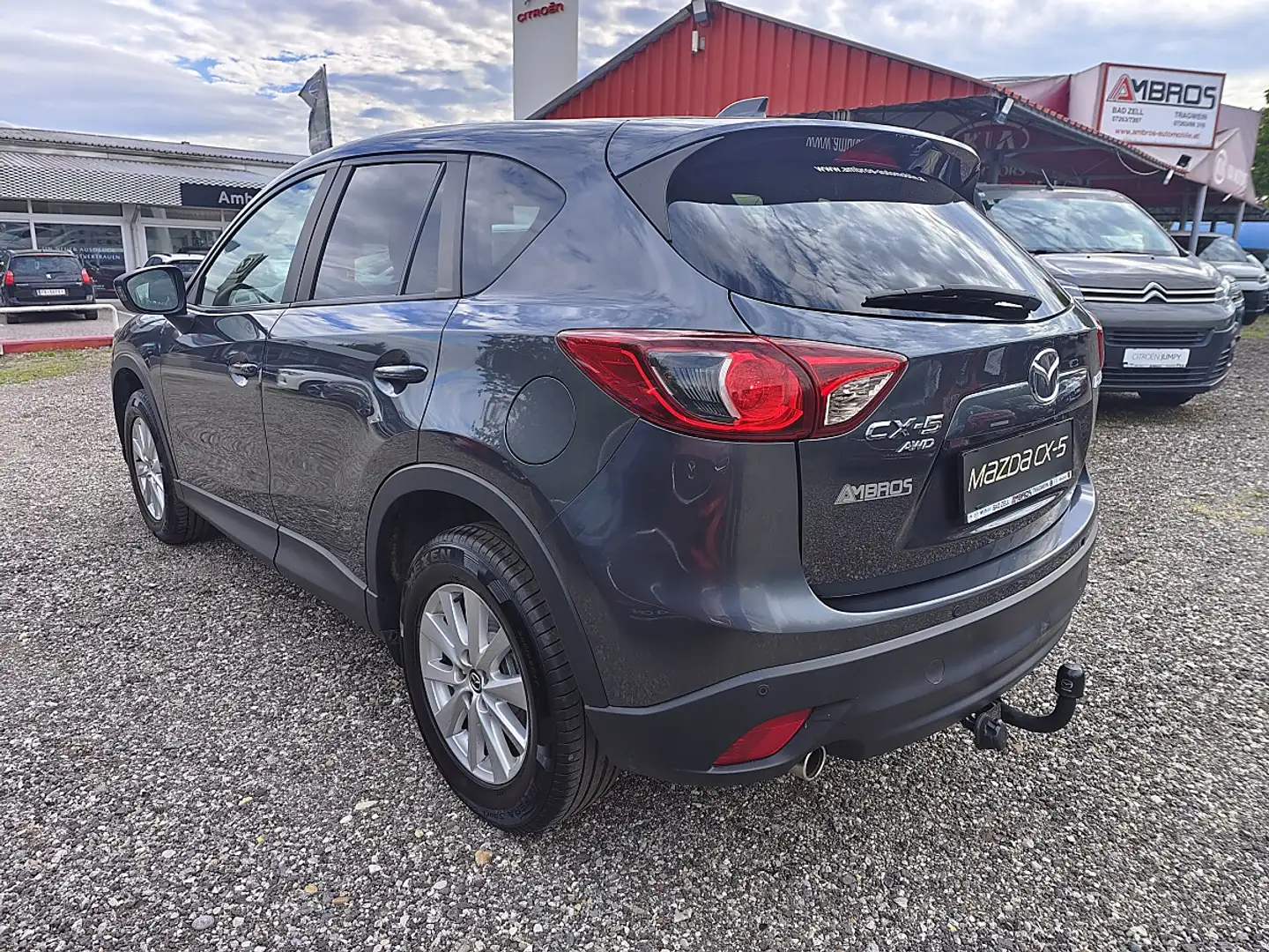Mazda CX-5 CD150 AWD ALLRAD 6-Gang Attraction +Anhängerkup... Grau - 2