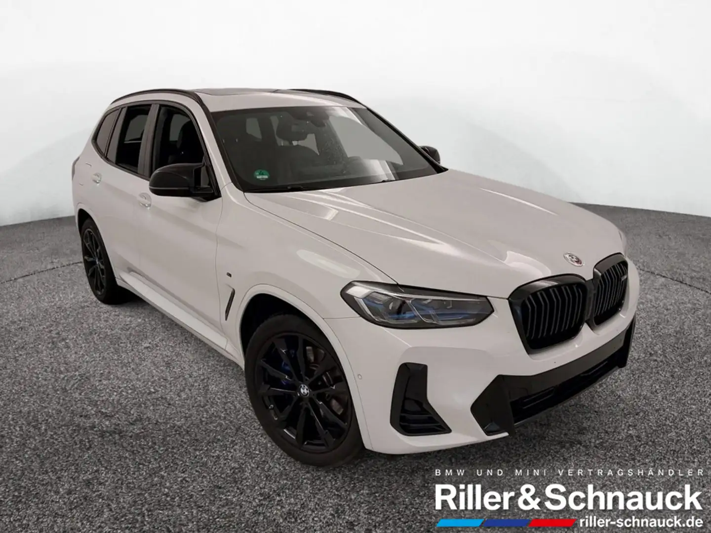 BMW X3 M 40d xDrive LASER+PANO+AHK+HUD+ACC Blanc - 2