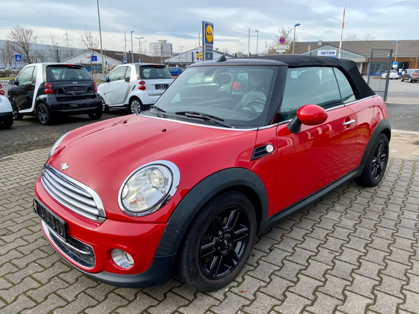 MINI Cooper D Cabrio Červená - 1