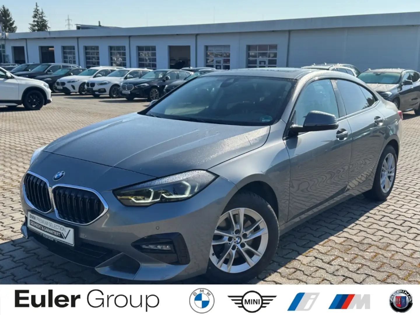 BMW 218 Gran Coupe iA SportLine Pano LCProf HiFi adLED PAr Gris - 1