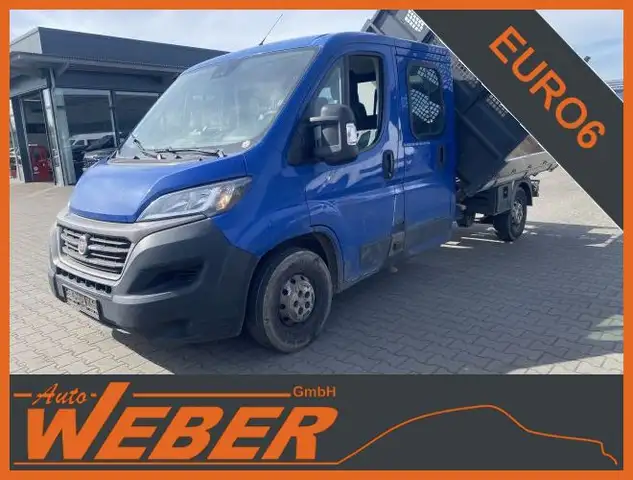 Fiat Ducato DoKa 35 Pritsche 3-Seiten-Kipper 160 AHK