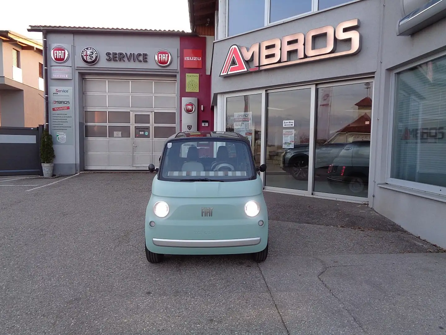 Fiat Topolino FIAT TOPOLINO ELEKTRO 7kWh MOPEDAUTO Grün - 2