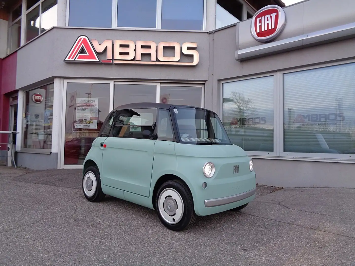 Fiat Topolino FIAT TOPOLINO ELEKTRO 7kWh MOPEDAUTO Grün - 1