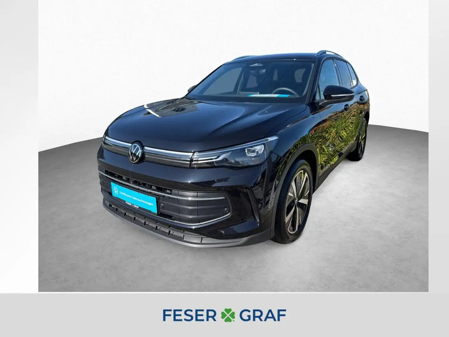 Volkswagen Tiguan Life 2.0 TDI DSG GOAL AHK NAVI APP Schwarz - 1