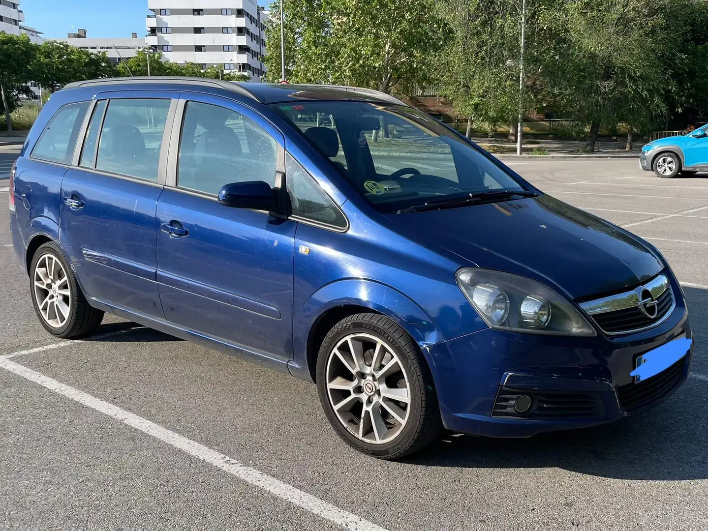 Opel Zafira Zafira 1.9CDTi Enjoy 120 Enjoy Azul - 1