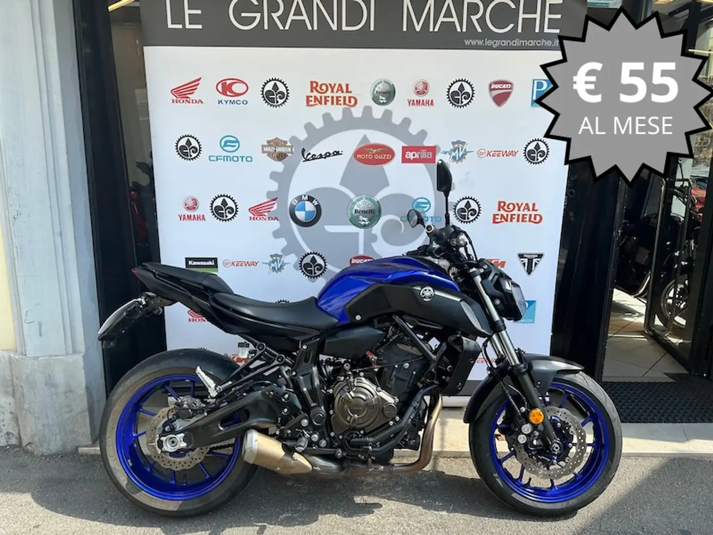 Yamaha MT-07 Depotenziata - 1