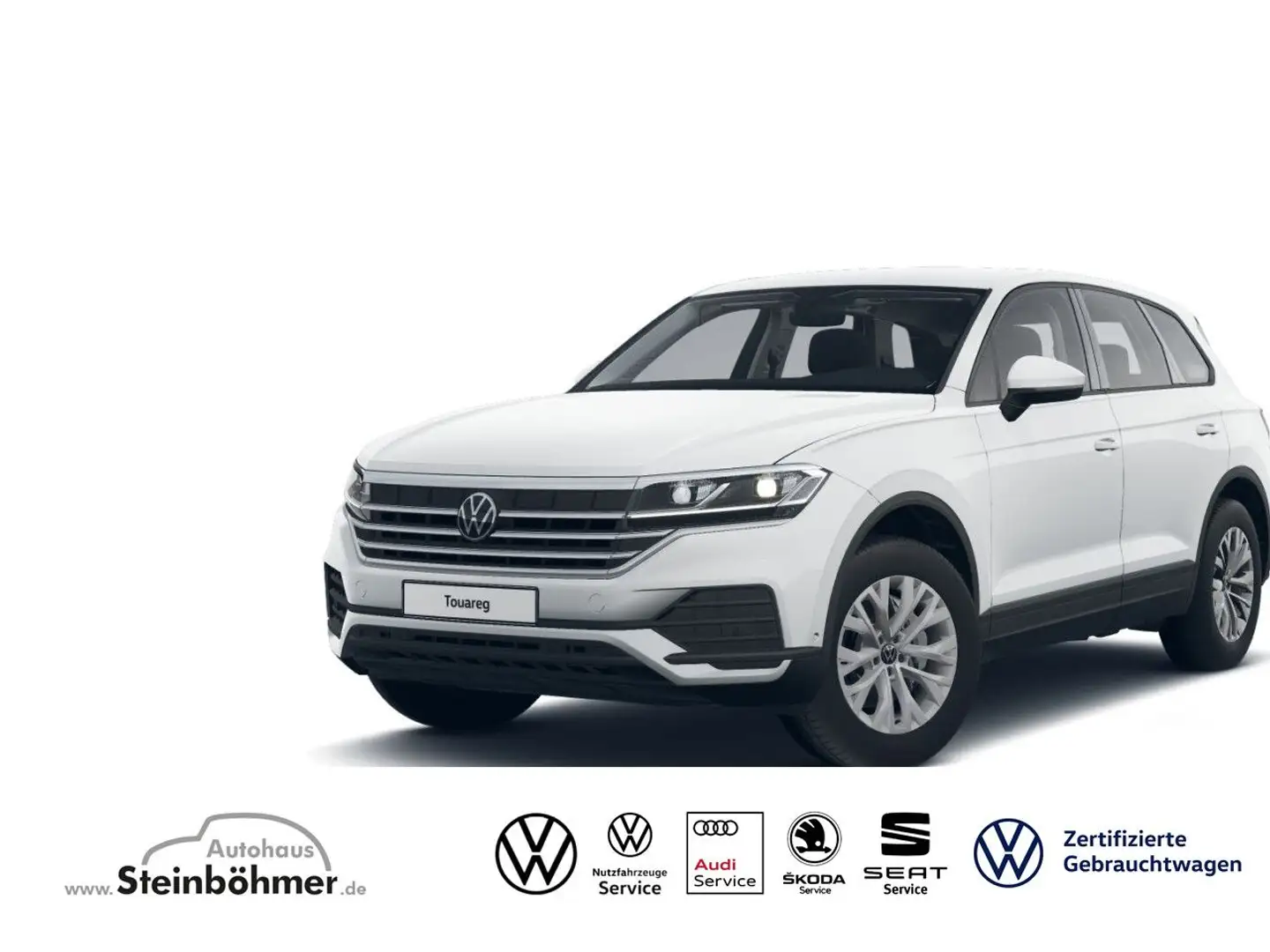 Volkswagen Touareg 3.0TDI TAGESZULASSUNG BESTELLFAHRZEUG Navi Blanc - 1