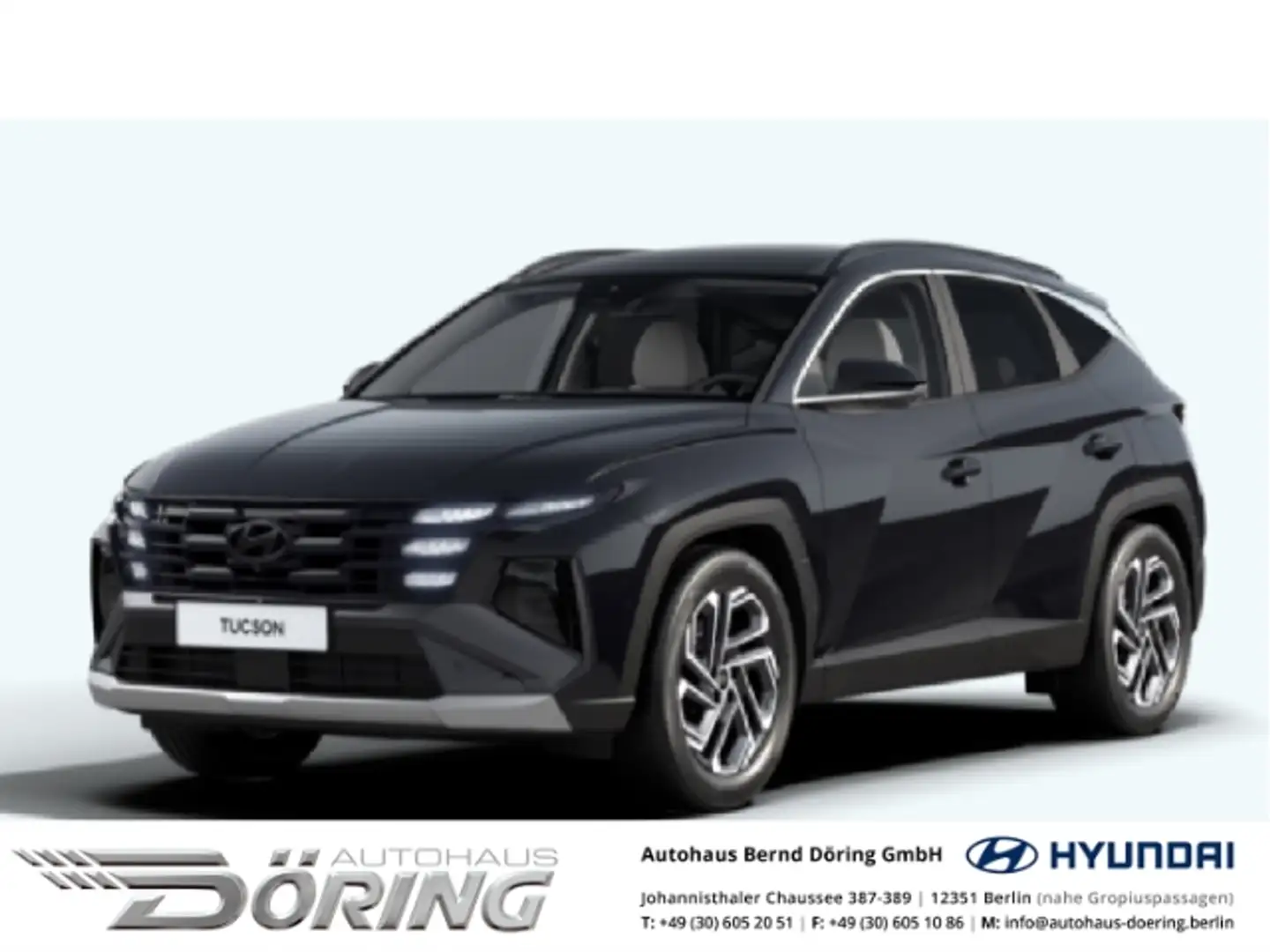 Hyundai TUCSON PRIME 1.6 Turbo AUTOMATIK 4WD 160PS Mildhybrid Bleu - 1