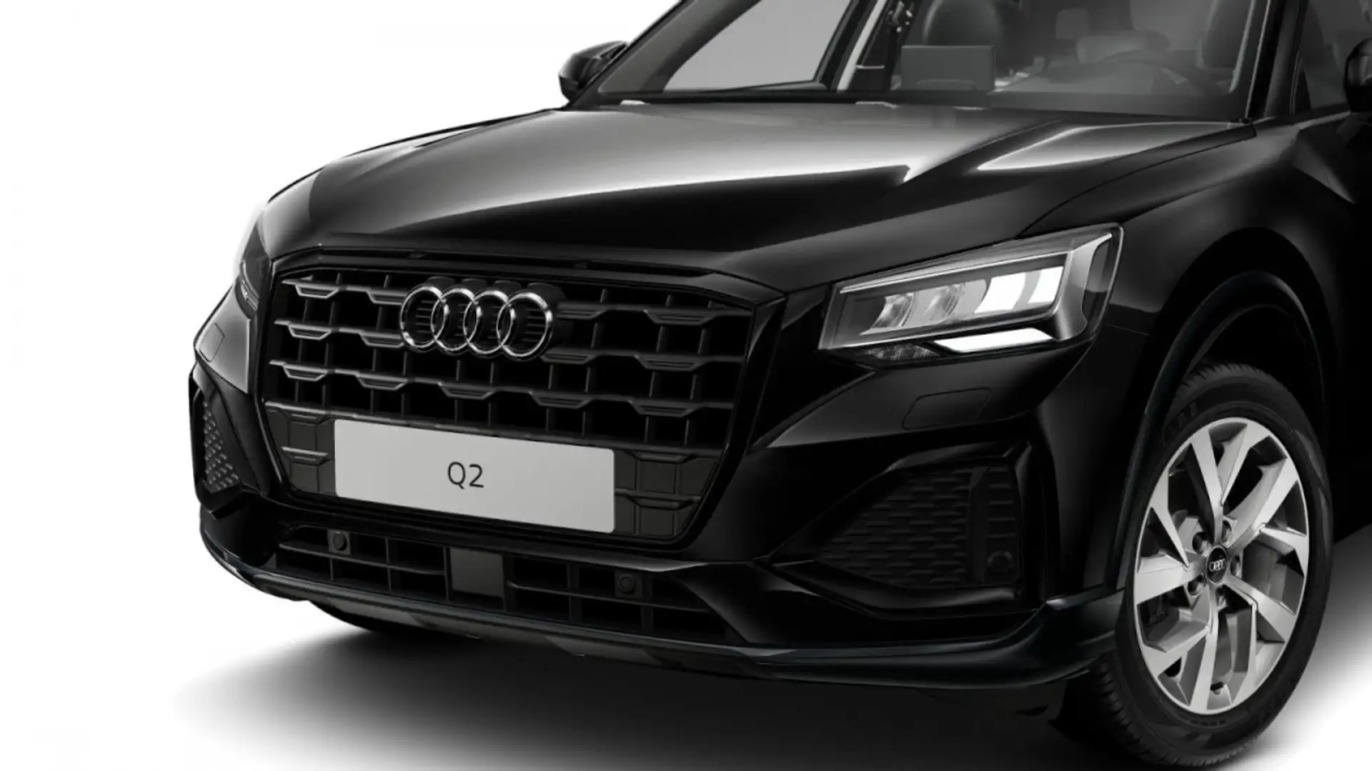 Audi Q2 35 TFSI advanced AHK LED Leder PDC+ Klima Leder Schwarz - 2
