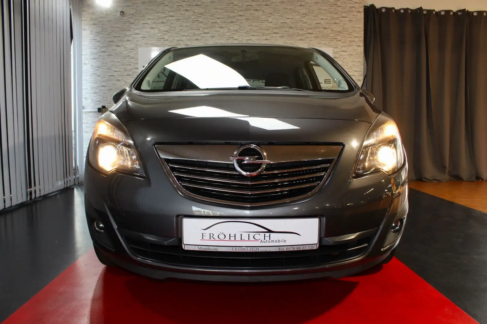 Opel Meriva B INNOVATION T-LEDER·FLEXFIX·KLIMAAUT·GRA Grau - 2