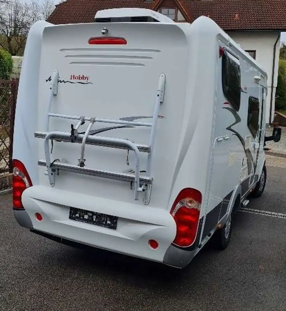 Ford Transit Wohnmobil Hobby TL 500 GESC 2.2l Weiß - 2