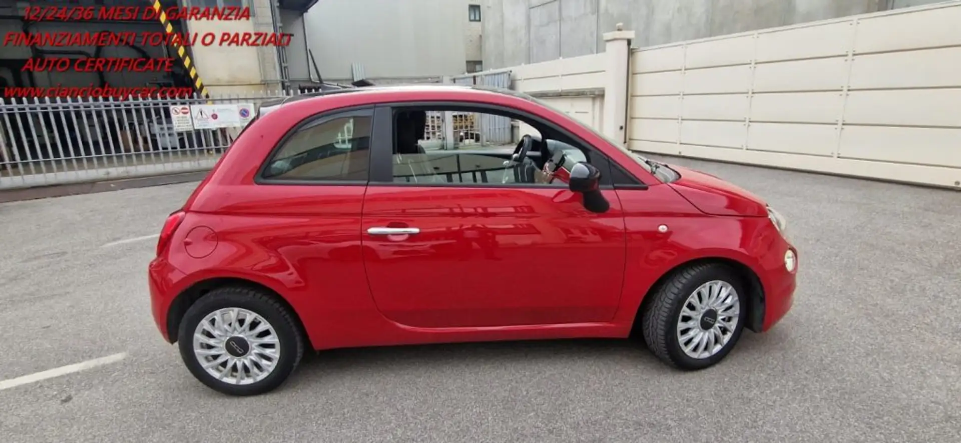 Fiat 500 anche per NEOPATENTATI  1.0 Hybrid Lounge Rosso - 1