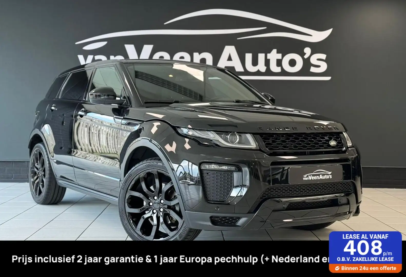 Land Rover Range Rover Evoque 2.0 Si4 HSE Dynamic Zwart - 1